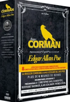 Coffret Roger Corman d'après Edgar Allan Poe en 8 films - DVD