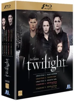 Coffret Twilight, La saga - L'intégrale - Blu-ray (2008)