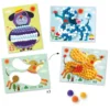 Collages pour les petits - Des chiens à caresser collages Pompons