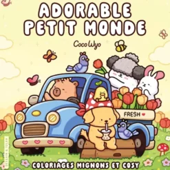 Coloriage - Adorable petit monde