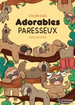 Coloriages - Adorables paresseux