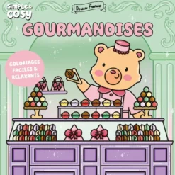 Coloriages douce France - Gourmandises