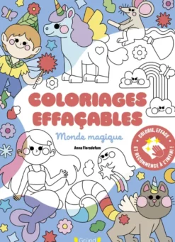 Coloriages effaçables - Monde magique
