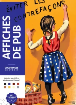Coloriages mystères - Affiches de pub