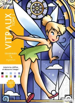 Coloriages mystères Disney - Vitraux Tome 2