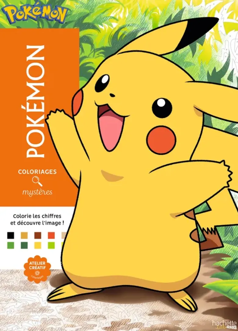 Coloriages mystères - Pokémon