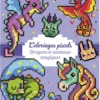 Coloriages pixels - Dragons et animaux magiques