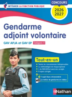 Concours Gendarme adjoint volontaire - Catégorie C 2026/2027