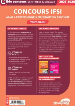 Concours IFSI pour les professionnels – Tout-en-un (Concours 2027-2028)