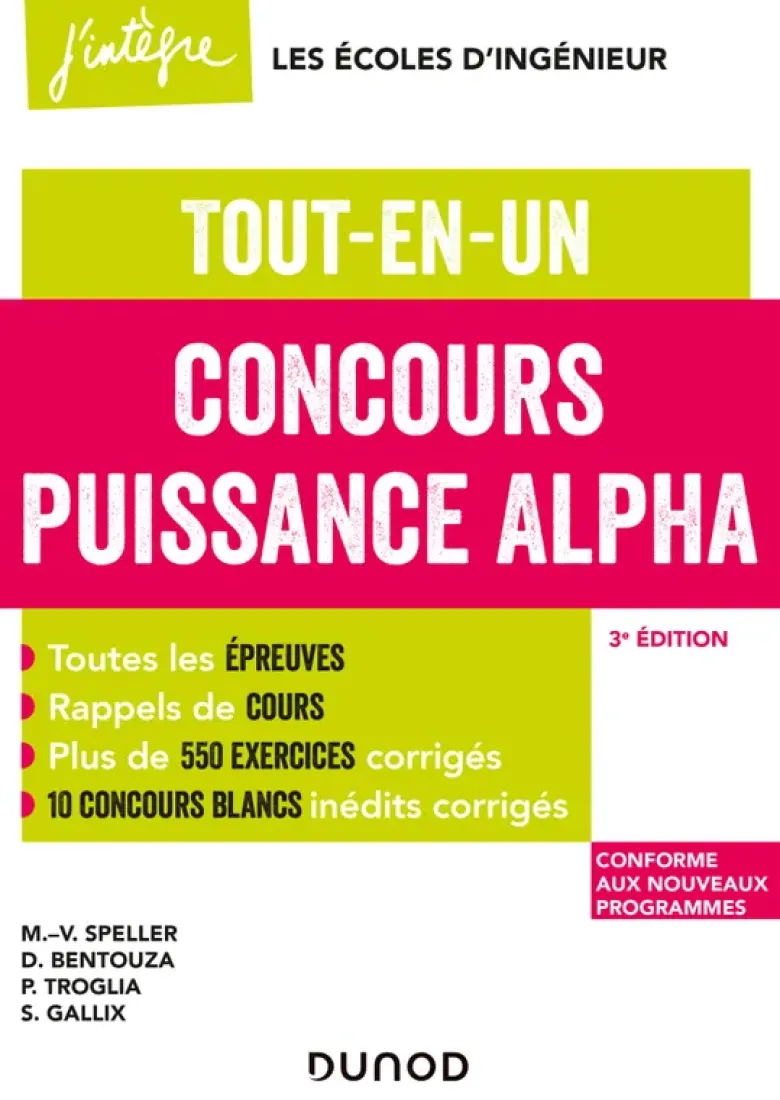 Concours Puissance Alpha - 3e éd.