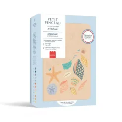 Coquillage Notebook à Peindre - Petit Pinceau