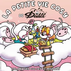 Cosy coloriage - La petite vie cosy de Diddl