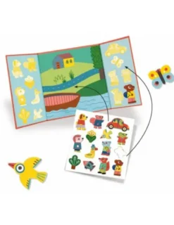Créer avec des stickers - Les animaux