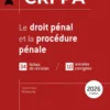 CRFPA 2026 - Le droit pénal et la procédure pénale. 3e éd.
