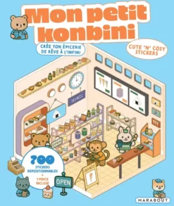 Cute 'n' cosy stickers - Mon petit konbini