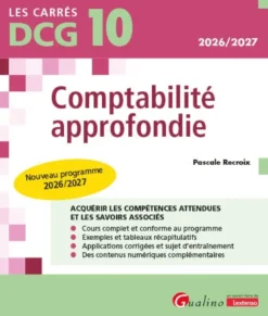 DCG 10 - Comptabilité approfondie