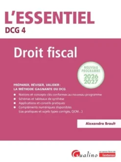 DCG 4 - Droit fiscal