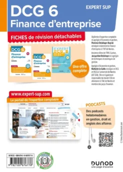 DCG 6 - Finance d'entreprise - DCG 6DCG 6 Finance d'entreprise - Fiches de révision - 5e éd.