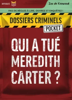 DC pocket 1 - Qui a tué Meredith Carter
