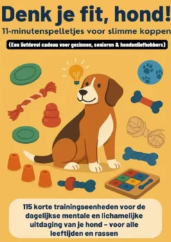 Denk je fit, hond! - 11-minutenspelletjes voor slimme koppen(Een liefdevol cadeau voor gezinnen,