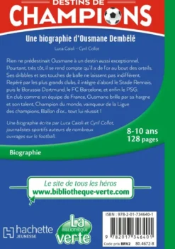 Destins de champions, Tome 28 - Une biographie d'Ousmane Dembélé
