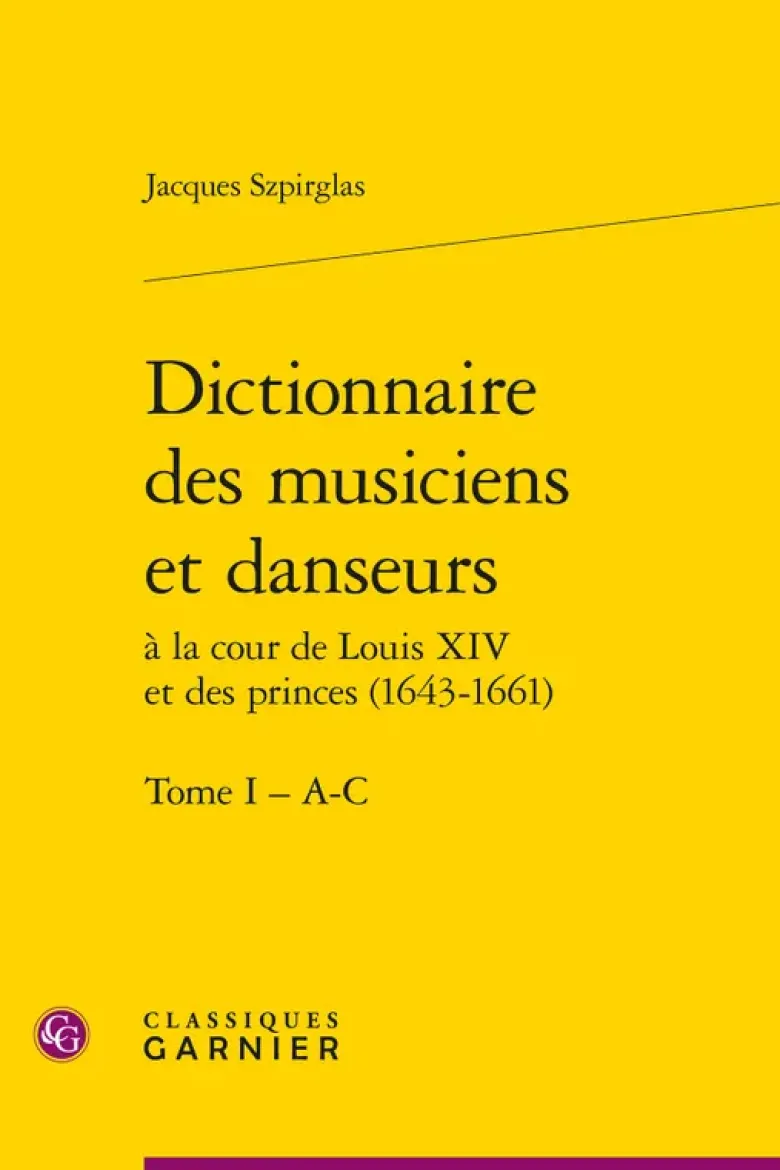 Dictionnaire des musiciens et danseurs