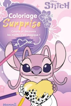 Disney Stitch - Coloriage surprise (Angel)