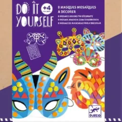 Do It Yourself - Masques Mosaiques Animaux de la jungle