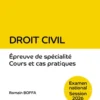 Droit civil - CRFPA - Examen national Session 2026