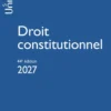 Droit constitutionnel. 2027. 44e éd.