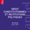 Droit constitutionnel et institutions politiques