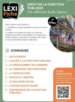 Droit de la fonction publique