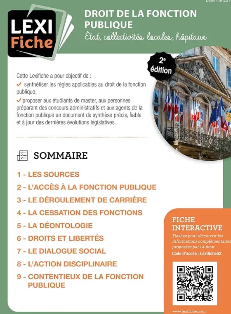 Droit de la fonction publique