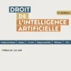 Droit de l'Intelligence artificielle