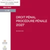 Droit pénal. Procédure pénale 2027. 18e éd.