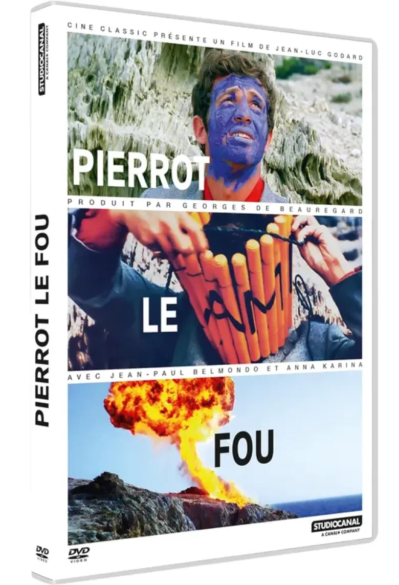 DVD / Pierrot le fou / Godard, Je / Belmondo,