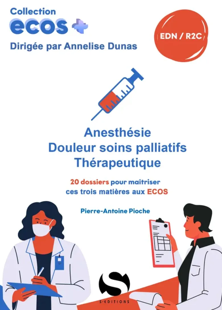 Ecos anesthésie, douleurs soins palliatifs, thérapeutique