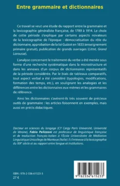 Entre grammaire et dictionnaires