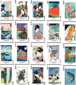 Estampes Japonaises - Jeu de Cartes (55 cartes)