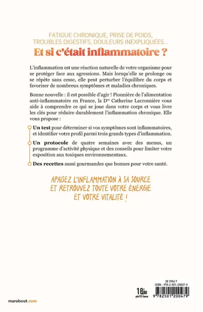 Et si c'était inflammatoire ?