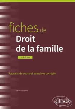 Fiches de Droit de la famille