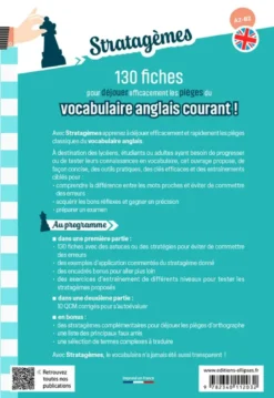 130 fiches pour déjouer efficacement les pièges du vocabulaire anglais courant ! A2-B2