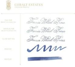Flacon d'encre 38ml Cobalt Estates Blue