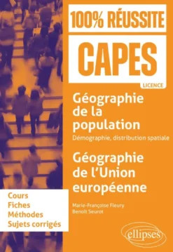 Géographie de la population : démographie, distribution spatiale ; Géographie de l’Union européenne