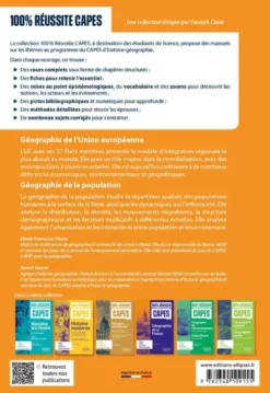 Géographie de la population : démographie, distribution spatiale ; Géographie de l’Union européenne