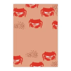 Grand carnet Crabe - pages blanches
