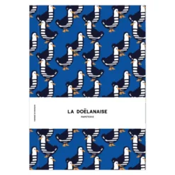Grand carnet Goéland Marinière - pages blanches