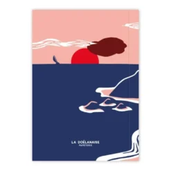 Grand carnet Plage - pages lignées