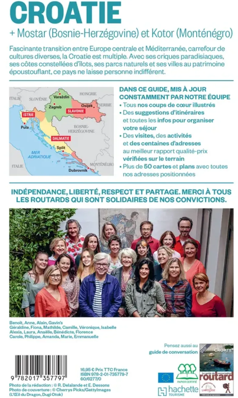 Guide du Routard Croatie 2026/27