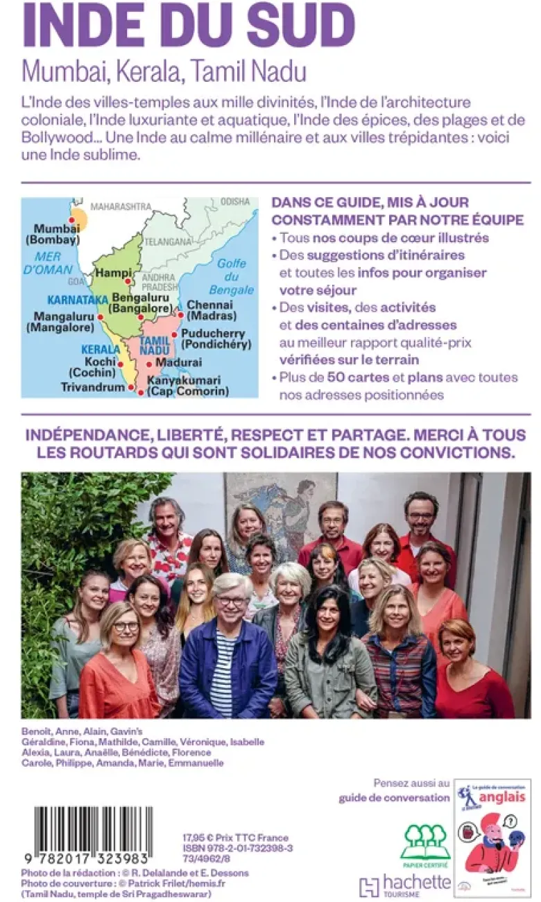 Guide du Routard Inde du Sud 2026/27